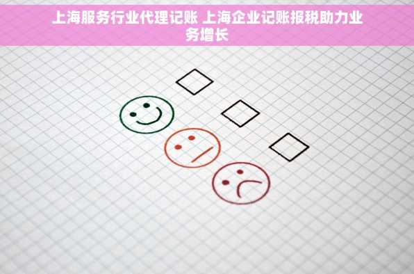 上海服务行业代理记账 上海企业记账报税助力业务增长