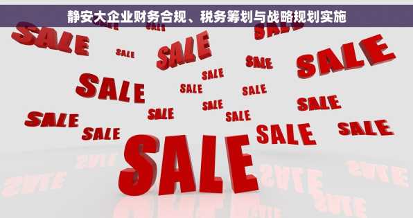 静安大企业财务合规、税务筹划与战略规划实施