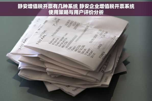 静安增值税开票有几种系统 静安企业增值税开票系统使用策略与用户评价分析