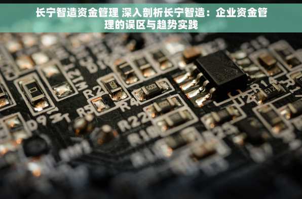 长宁智造资金管理 深入剖析长宁智造：企业资金管理的误区与趋势实践