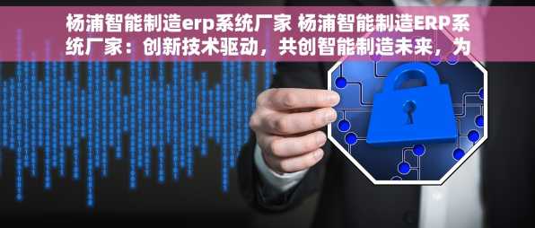 杨浦智能制造erp系统厂家 杨浦智能制造ERP系统厂家：创新技术驱动，共创智能制造未来，为企业创造价值