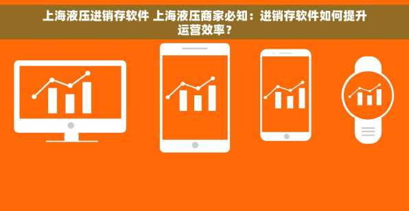 上海液压进销存软件 上海液压商家必知：进销存软件如何提升运营效率？