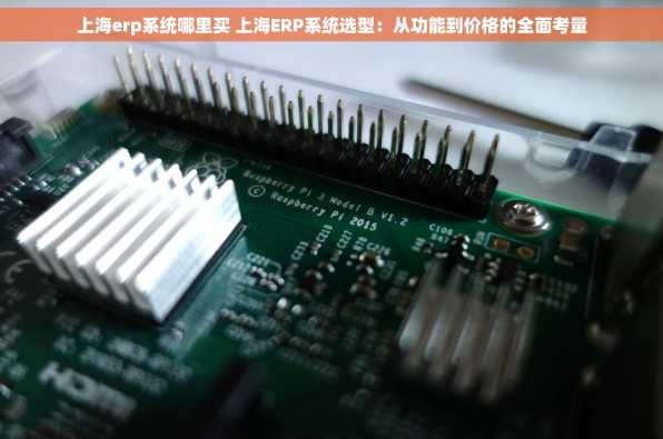 上海erp系统哪里买 上海ERP系统选型：从功能到价格的全面考量