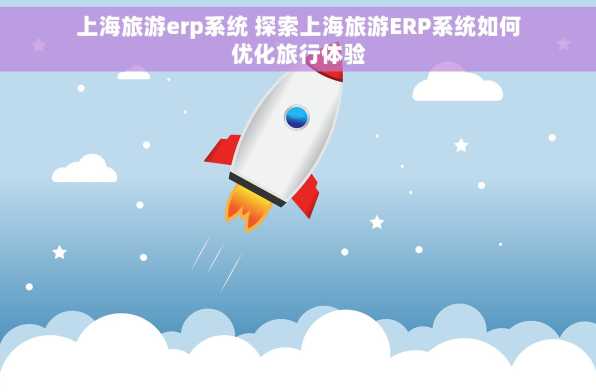 上海旅游erp系统 探索上海旅游ERP系统如何优化旅行体验