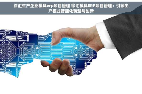 徐汇生产企业模具erp项目管理 徐汇模具ERP项目管理：引领生产模式智能化转型与创新