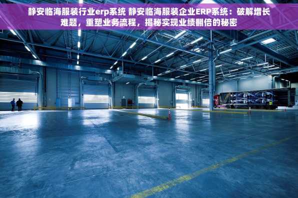 静安临海服装行业erp系统 静安临海服装企业ERP系统：破解增长难题，重塑业务流程，揭秘实现业绩翻倍的秘密