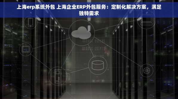 上海erp系统外包 上海企业ERP外包服务：定制化解决方案，满足独特需求