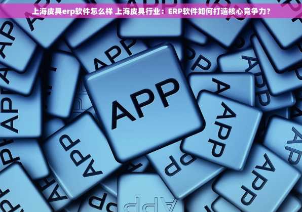上海皮具erp软件怎么样 上海皮具行业：ERP软件如何打造核心竞争力？