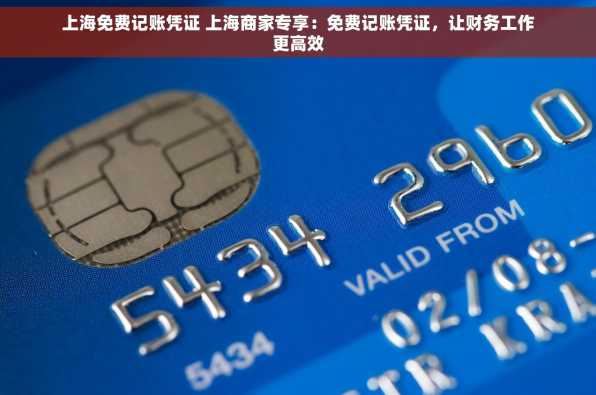 上海免费记账凭证 上海商家专享：免费记账凭证，让财务工作更高效