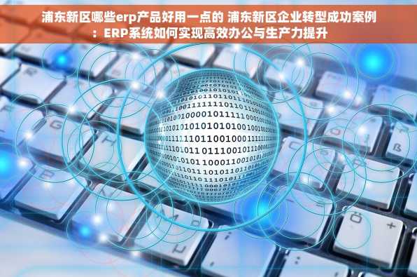 浦东新区哪些erp产品好用一点的 浦东新区企业转型成功案例：ERP系统如何实现高效办公与生产力提升