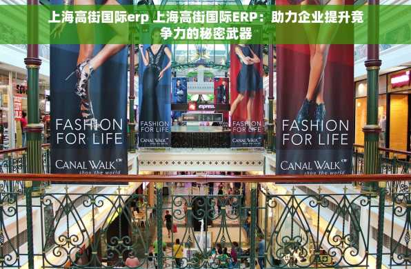 上海高街国际erp 上海高街国际ERP：助力企业提升竞争力的秘密武器