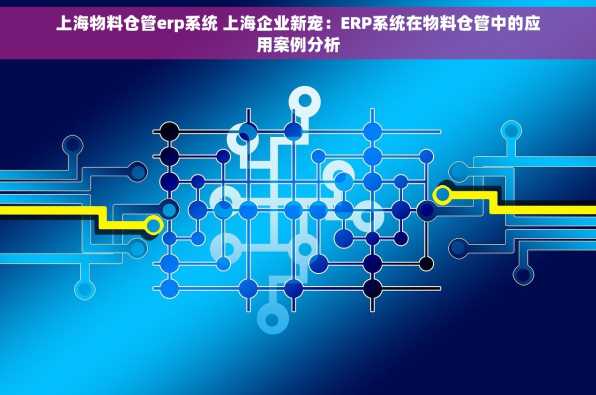 上海物料仓管erp系统 上海企业新宠：ERP系统在物料仓管中的应用案例分析