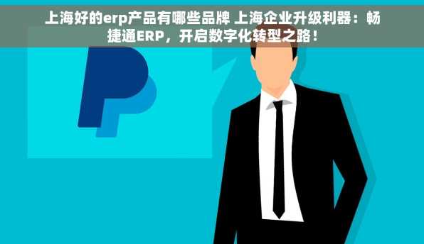 上海好的erp产品有哪些品牌 上海企业升级利器：畅捷通ERP，开启数字化转型之路！
