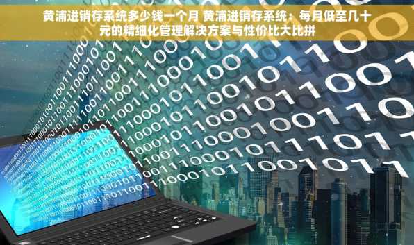黄浦进销存系统多少钱一个月 黄浦进销存系统：每月低至几十元的精细化管理解决方案与性价比大比拼