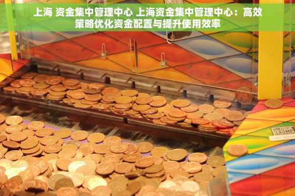 上海 资金集中管理中心 上海资金集中管理中心：高效策略优化资金配置与提升使用效率