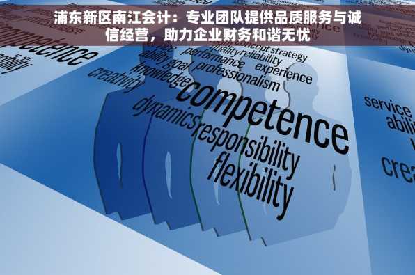 浦东新区南江会计：专业团队提供品质服务与诚信经营，助力企业财务和谐无忧