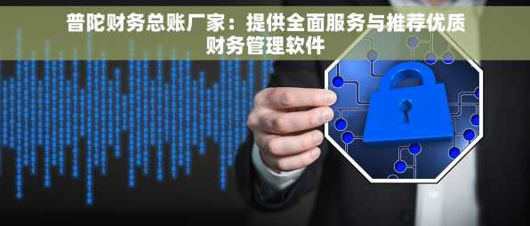 普陀财务总账厂家：提供全面服务与推荐优质财务管理软件