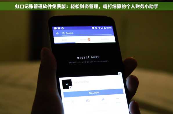 虹口记账管理软件免费版：轻松财务管理，精打细算的个人财务小助手