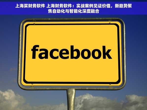 上海买财务软件 上海财务软件：实战案例见证价值，新趋势聚焦自动化与智能化深度融合