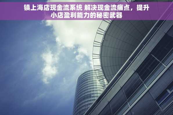 镇上海店现金流系统 解决现金流痛点，提升小店盈利能力的秘密武器