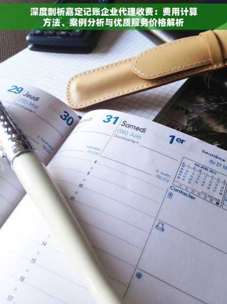 深度剖析嘉定记账企业代理收费：费用计算方法、案例分析与优质服务价格解析