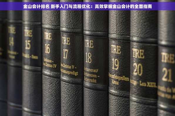金山会计排名 新手入门与流程优化：高效掌握金山会计的全面指南
