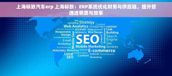 上海标致汽车erp 上海标致：ERP系统优化财务与供应链，提升管理透明度与效率