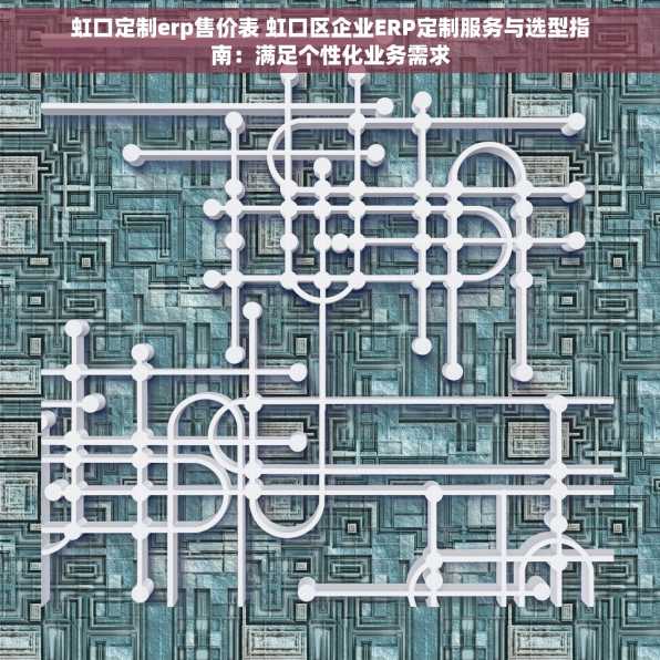 虹口定制erp售价表 虹口区企业ERP定制服务与选型指南：满足个性化业务需求