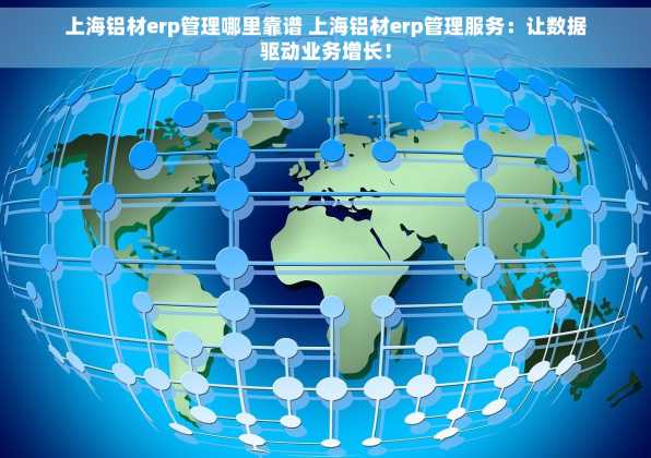 上海铝材erp管理哪里靠谱 上海铝材erp管理服务：让数据驱动业务增长！