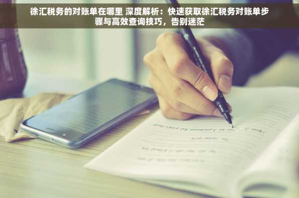 徐汇税务的对账单在哪里 深度解析：快速获取徐汇税务对账单步骤与高效查询技巧，告别迷茫
