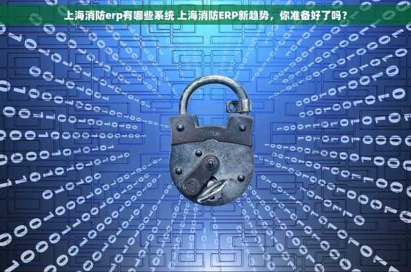 上海消防erp有哪些系统 上海消防ERP新趋势，你准备好了吗？