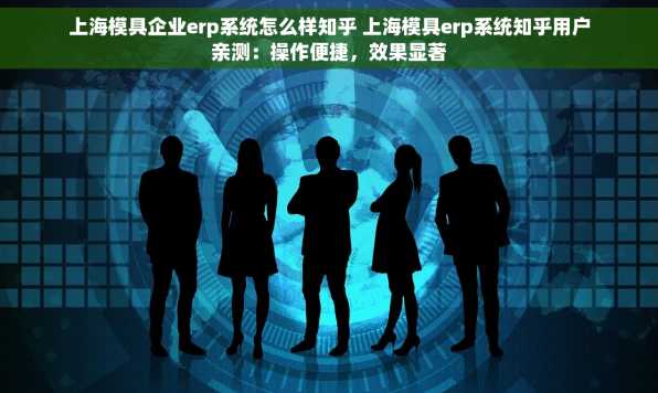 上海模具企业erp系统怎么样知乎 上海模具erp系统知乎用户亲测：操作便捷，效果显著