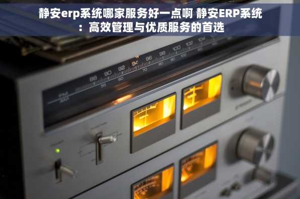 静安erp系统哪家服务好一点啊 静安ERP系统：高效管理与优质服务的首选