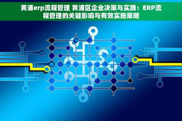 黄浦erp流程管理 黄浦区企业决策与实践：ERP流程管理的关键影响与有效实施策略