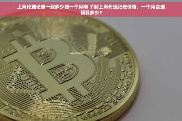 上海代理记账一般多少钱一个月啊 了解上海代理记账价格，一个月合理预算多少？