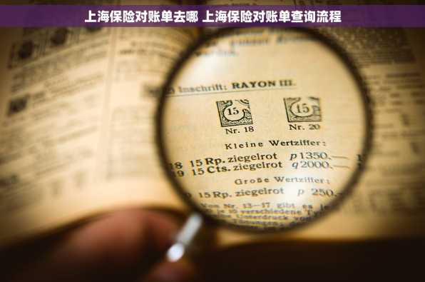 上海保险对账单去哪 上海保险对账单查询流程