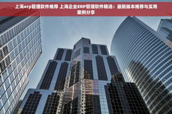 上海erp管理软件推荐 上海企业ERP管理软件精选：最新版本推荐与实用案例分享