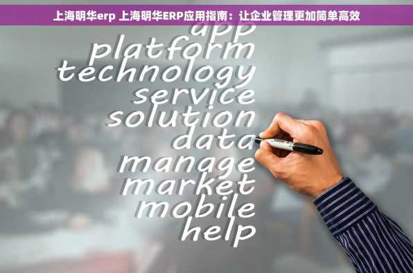 上海明华erp 上海明华ERP应用指南：让企业管理更加简单高效
