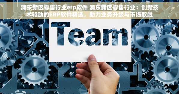 浦东新区零售行业erp软件 浦东新区零售行业：创新技术驱动的ERP软件精选，助力业务升级与市场取胜