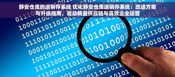 静安仓库的进销存系统 优化静安仓库进销存系统：改进方案与升级指南，驱动精益供应链与高效企业运营