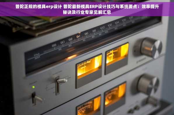 普陀正规的模具erp设计 普陀最新模具ERP设计技巧与系统要点：效率提升秘诀及行业专家见解汇总