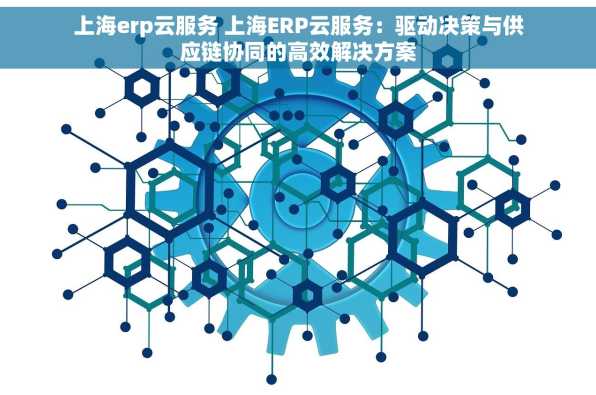 上海erp云服务 上海ERP云服务：驱动决策与供应链协同的高效解决方案