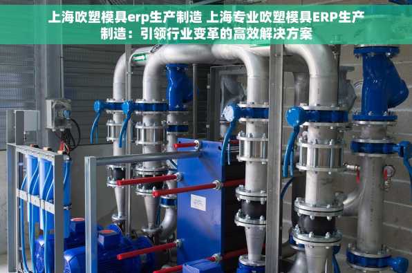 上海吹塑模具erp生产制造 上海专业吹塑模具ERP生产制造：引领行业变革的高效解决方案