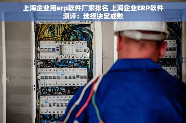 上海企业用erp软件厂家排名 上海企业ERP软件测评：选择决定成败