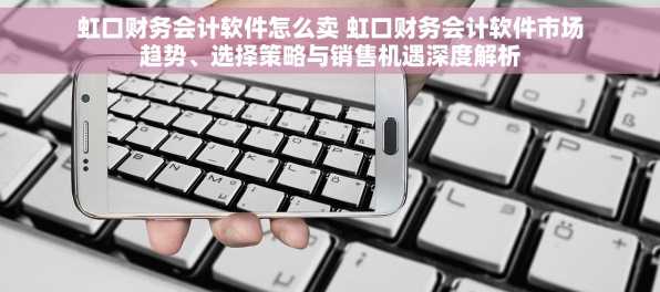 虹口财务会计软件怎么卖 虹口财务会计软件市场趋势、选择策略与销售机遇深度解析