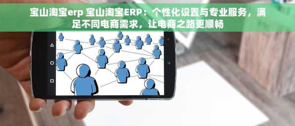 宝山淘宝erp 宝山淘宝ERP：个性化设置与专业服务，满足不同电商需求，让电商之路更顺畅