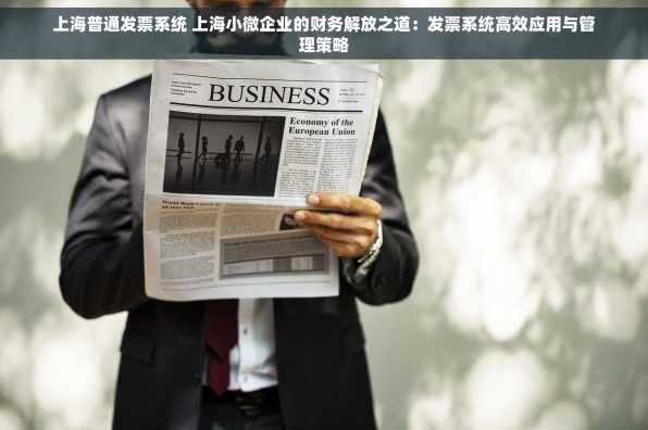 上海普通发票系统 上海小微企业的财务解放之道：发票系统高效应用与管理策略