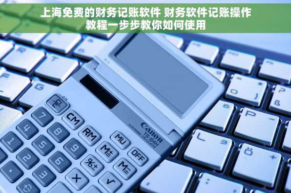 上海免费的财务记账软件 财务软件记账操作教程一步步教你如何使用