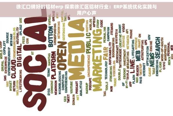 徐汇口碑好的铝材erp 探索徐汇区铝材行业：ERP系统优化实践与用户心声