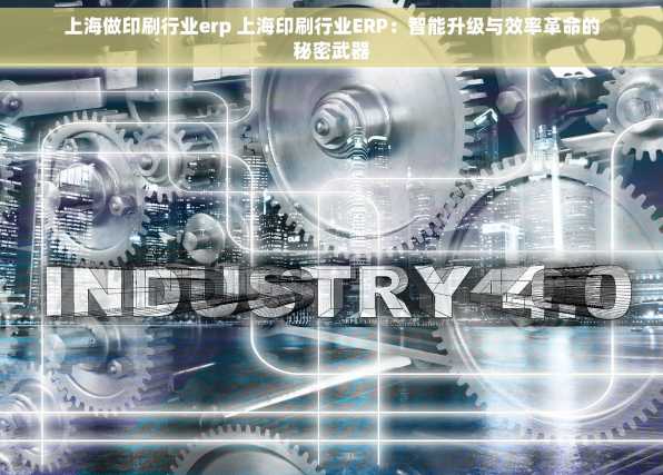 上海做印刷行业erp 上海印刷行业ERP：智能升级与效率革命的秘密武器